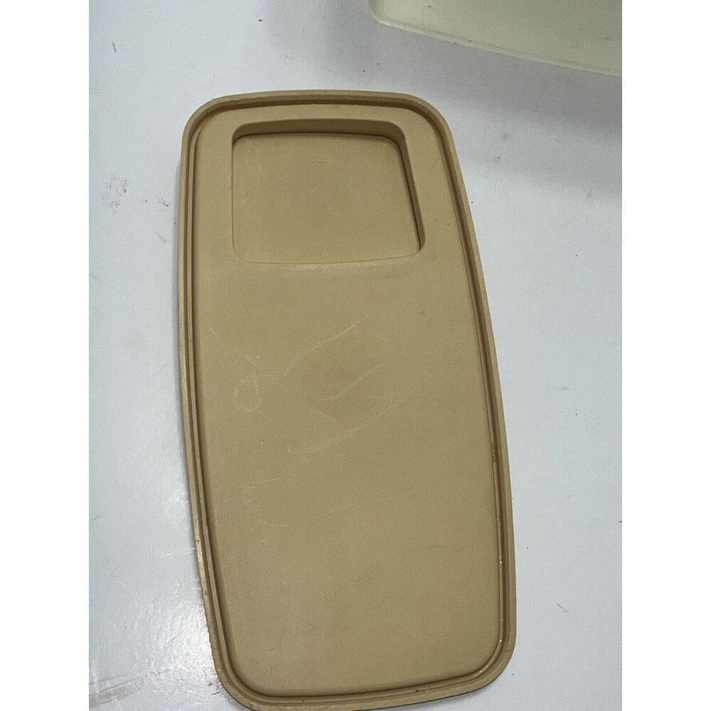 Vintage Tupperware Cereal Keeper 1588-5 with Beige Lid - Picture 12 of 12